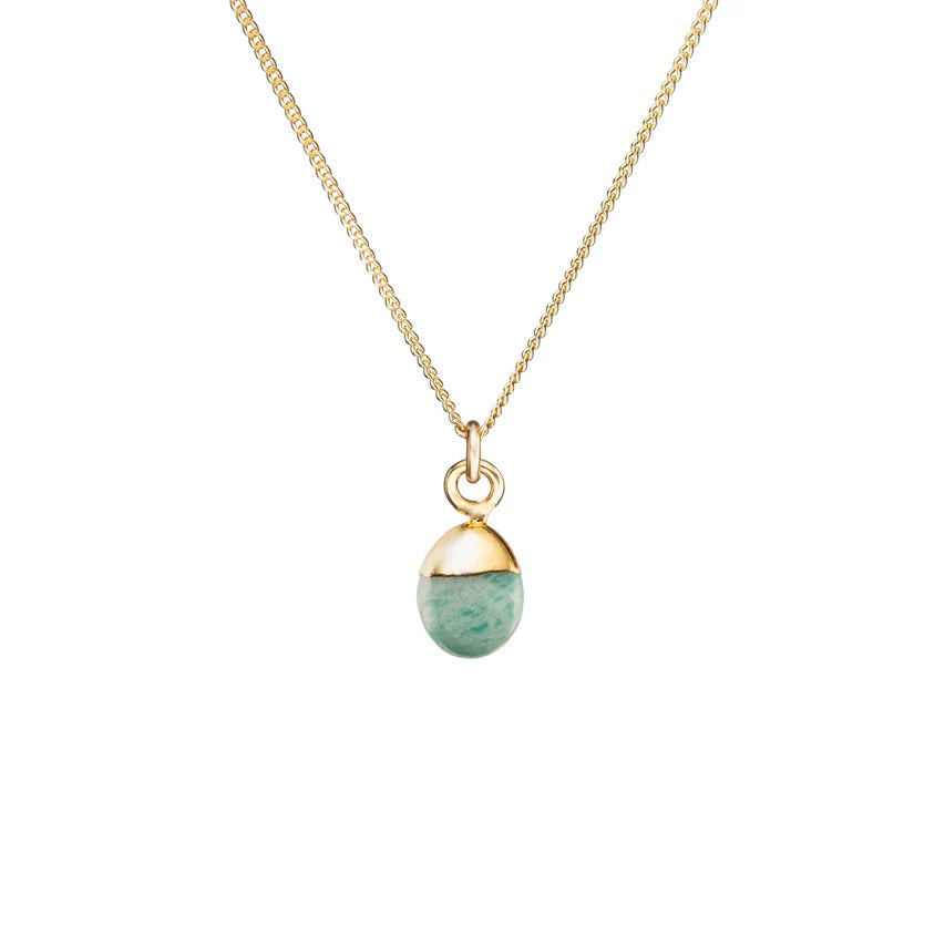 Amazonite Tiny Tumbled Necklace